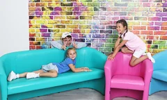 čalúnené kreslo a dvojkreslá MUŠLA