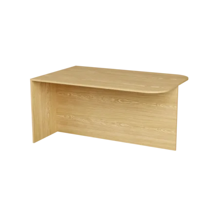 POLOOBLÚKOVÝ STÔL K ZOSTAVE PRE 12 ŽIAKOV