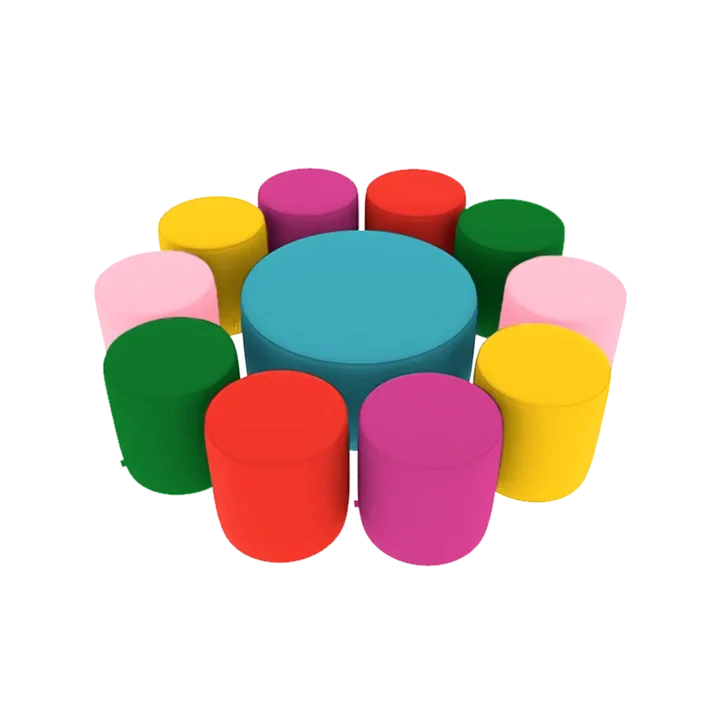 SET TABURETIEK - LENTILKY MINI